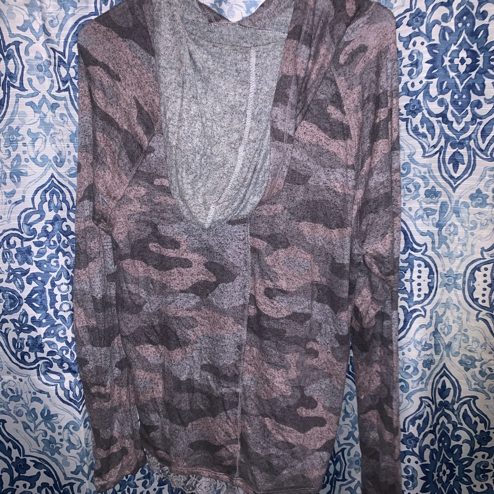 Comfy hooded pull over